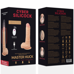 CYBER SILICOCK - CONTROL REMOTO REALISTIC MASTER HUCK 20.9 CM -O- 4 CM