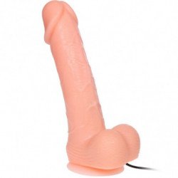 BAILE - DILDO REALISTA CON VIBRACIÓN Y ROTACIÓN DE 20 CM
