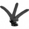 BASECOCK - CONTROL REMOTO ARTICULADO REALISTA NEGRO 18,5 CM -O- 4 CM
