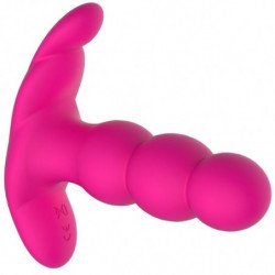 NALONE - VIBRADOR ANAL PEARL CON CONTROL REMOTO NEGRO