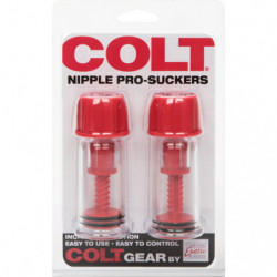 CALEXOTICS - VENTOSAS PARA PEZONES ROJOS COLT