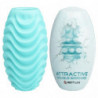 PRETTY LOVE - HUEVO MASTURBADOR DE DOBLE CARA TURQUESA