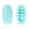 PRETTY LOVE - HUEVO MASTURBADOR DE DOBLE CARA TURQUESA