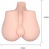 CRAZY BULL - VAGINA Y ANO REALISTAS CON VIBRACIÓN POSICIÓN 3