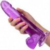CALEXOTICS - DILDO TAMAÑO QUEEN MORADO 20,3 CM