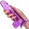 CALEX SIZE QUEEN DILDO - LILA 15.3 CM