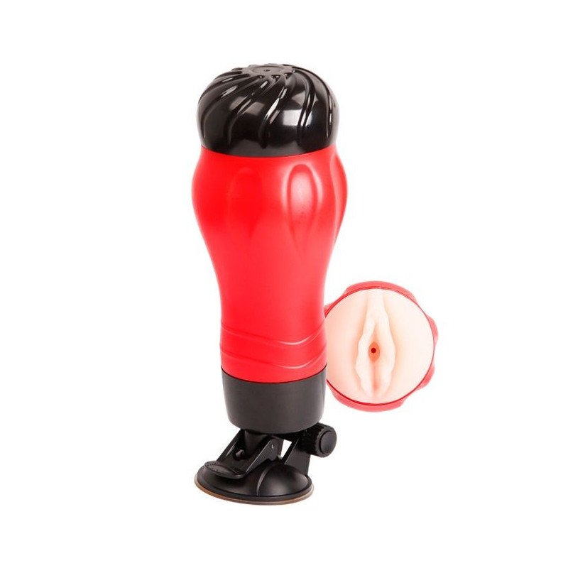 BAILE CRAZYFLORA VAGINA CON BASE MASTURBADOR