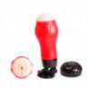 BAILE CRAZYFLORA VAGINA CON BASE MASTURBADOR