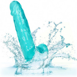 CALEXOTICS - DILDO TAMAÑO QUEEN AZUL 15,3 CM