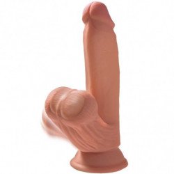 KING COCK PLUS 3D COCK SWINGING BALLS 15.2 CM