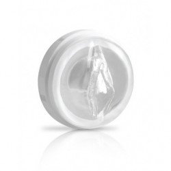 EXTREME TOYZ - PDX MEGA BATOR MASTURBADOR USB MASCULINO VAGINA BLANCO