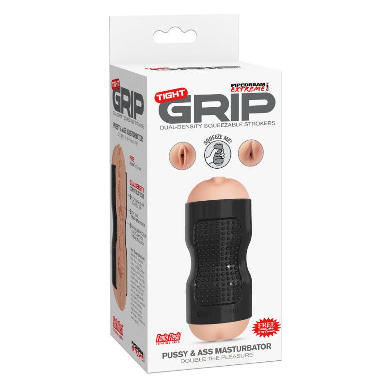 EXTREME TOYZ - PIPEDRAM MASTURBADOR PARA VAGINA Y ANO APRETADOS