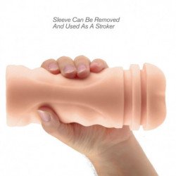 EXTREME TOYZ - VIBRADOR MASTURBADOR VAGINAL DE AGARRE MEGA PIPEDREAM