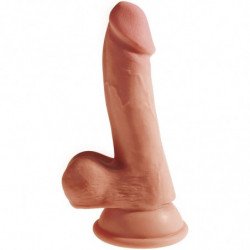 KING COCK PLUS 3D DILDO CON...