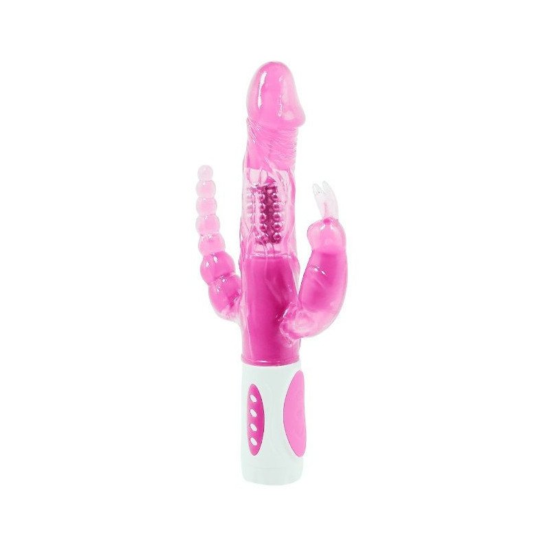 BAILE - CONEJITO PRECIOSO VIBRADOR ROTATORIO TRIPLE
