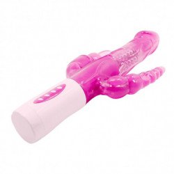 BAILE - CONEJITO PRECIOSO VIBRADOR ROTATORIO TRIPLE