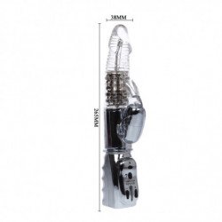 BAILE - MISIL AMOUR ROTADOR TRANSPARENTE 26,5 CM