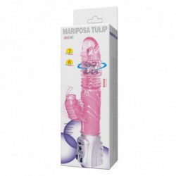 BAILE - ROTADOR DE TULIPANES CON FORMA DE MARIPOSA, SUBE Y BAJA