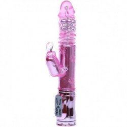 BAILE - ROTADOR ROSA DESENFRENADO CON CONEJOS PALPIANTES