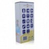VIBRADOR OSCILANTE DE SILICONA CON FORMA DE CONEJO LILA INTENSO - SUSY
