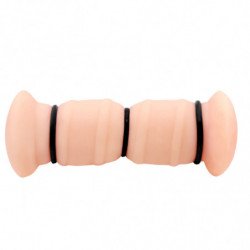 CRAZY BULL - EMMA MASTURBADORA DE DOBLE VAGINA REALISTA
