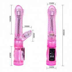 BAILE - VIBRADOR LILA PARA AMANTES ÍNTIMOS Y PROVOCADORES