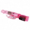BAILE - MINI ROTADOR SUPERESTIMULADOR CON FORMA DE CONEJO ROSA