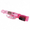 BAILE - MINI ROTADOR SUPERESTIMULADOR CON FORMA DE CONEJO ROSA