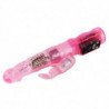 BAILE - MINI ROTADOR SUPERESTIMULADOR CON FORMA DE CONEJO ROSA