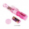 BAILE - MINI ROTADOR SUPERESTIMULADOR CON FORMA DE CONEJO ROSA