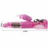 BAILE - VIBRADOR CON ROTACIÓN Y ROTACIÓN MÚLTIPLE DE CONEJO