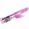 BAILE - VIBRADOR RECARGABLE CON ROTACIÓN Y ESTIMULADOR DE MANTEQUILLA PULSOANTE