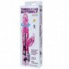 BAILE - VIBRADOR RECARGABLE CON ROTACIÓN Y ESTIMULADOR DE MANTEQUILLA PULSOANTE