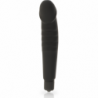 DOLCE VITA  REALISTIC  PLEASURE VIBRADOR SILICONA NEGRO