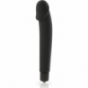 DOLCE VITA  REALISTIC VIBRADOR SILICONA NEGRO