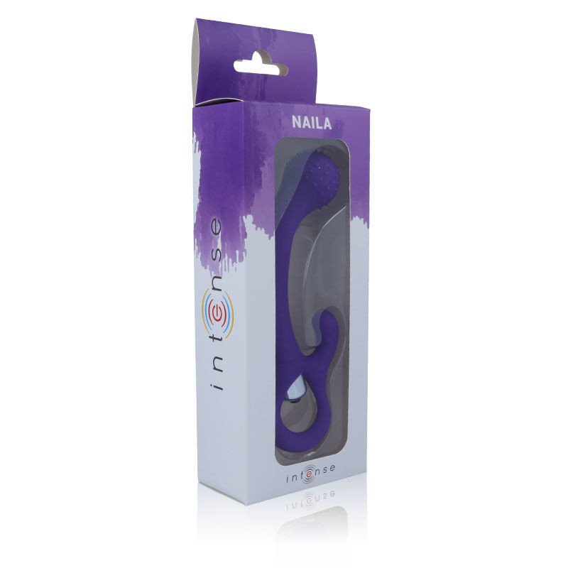 INTENSE NAILA VIBRATING SILICONE LILA