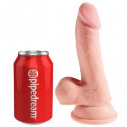 KINGCOCK DILDO TRIPLE DENSIDAD 14 CM