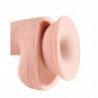 KING COCK - DILDO DE TRIPLE DENSIDAD DE 14 CM