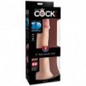 KINGCOCK DILDO TRIPLE DENSIDAD 23 CM