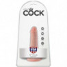 KING COCK - DILDO CON TESTÍCULOS DE 14 CM DE CARNE