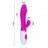 PRETTY LOVE - VIBRADOR DE COQUETEO RÁPIDO