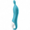 SATISFYER - INCREÍBLE VIBRADOR TURQUESA DE 2 PUNTOS