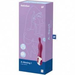 SATISFACTOR - INCREÍBLE VIBRADOR 1 ASPOT BERRY