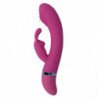 INTENSE SUSY VIBRADOR OSCILANTE SILICON RABBIT ROSA