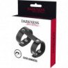 OSCURIDAD - ANILLO AJUSTABLE DE CUERO PARA PENE Y TESTÍCULOS