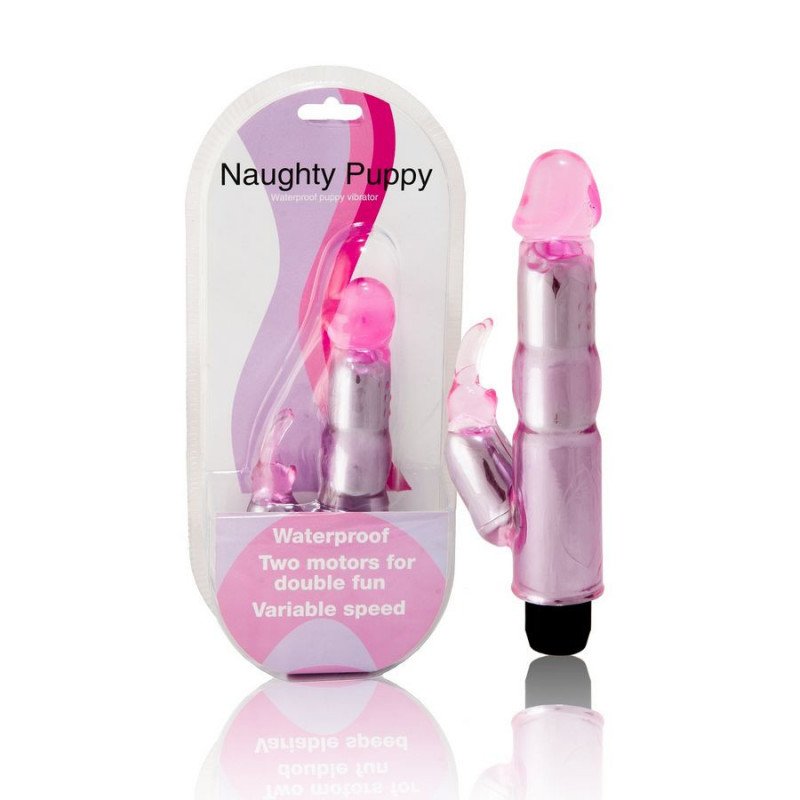 BAILE - VIBRADOR CON ESTIMULADOR ROSA AJUSTABLE