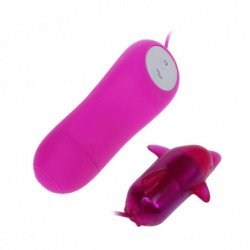 BAILE - VIBRADOR DE DELFINES SECRETO Y LINDO 12V