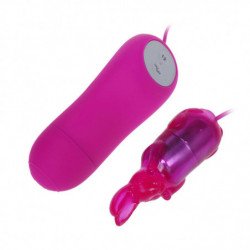 BAILE - VIBRADOR CON FORMA DE CONEJITO SECRETO Y LINDO, 12 VELOCIDADES