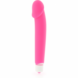 DOLCE VITA  REALISTIC VIBRADOR SILICONA ROSA