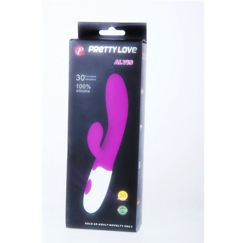 AMOR PRECIOSO - VIBRADOR ALVIS DE FLIRTATION CON ESTIMULADOR DE CLÍTORIS